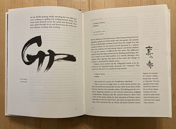 book interior